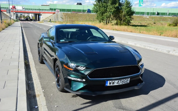 Ford Mustang cena 172000 przebieg: 40000, rok produkcji 2019 z Warszawa małe 326